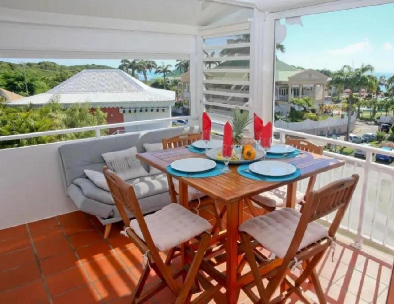 Studio Mojito Vue Mer,Piscine Avec Cuve Eau Et Acces Plage Et Piscine Anse Des Rochers แซงต์-ฟรองซัวส์ ภายนอก รูปภาพ